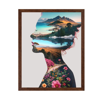 Woman Nature Silhouette