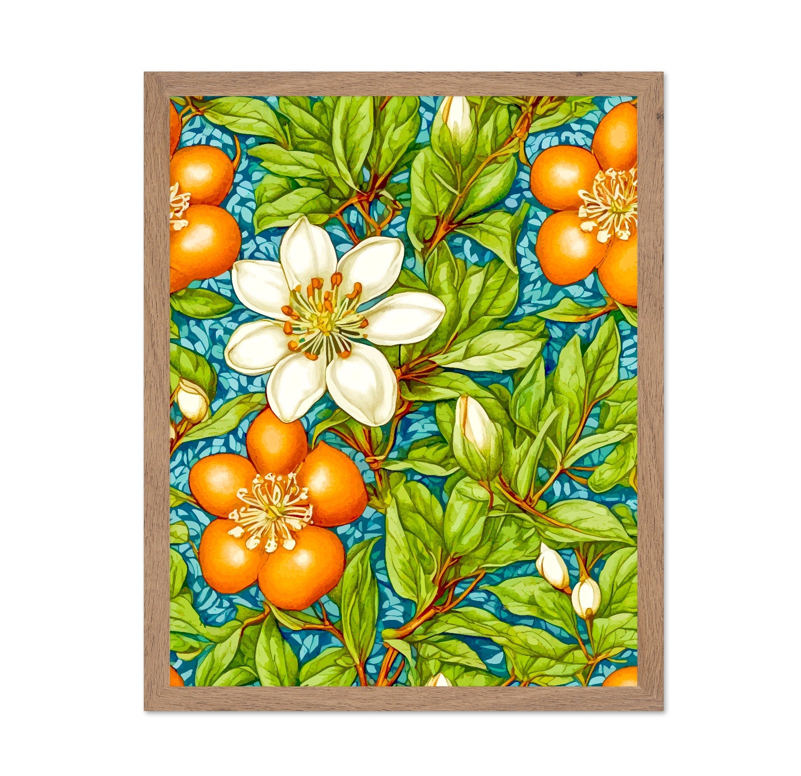 Citrus Blossom Pattern No2