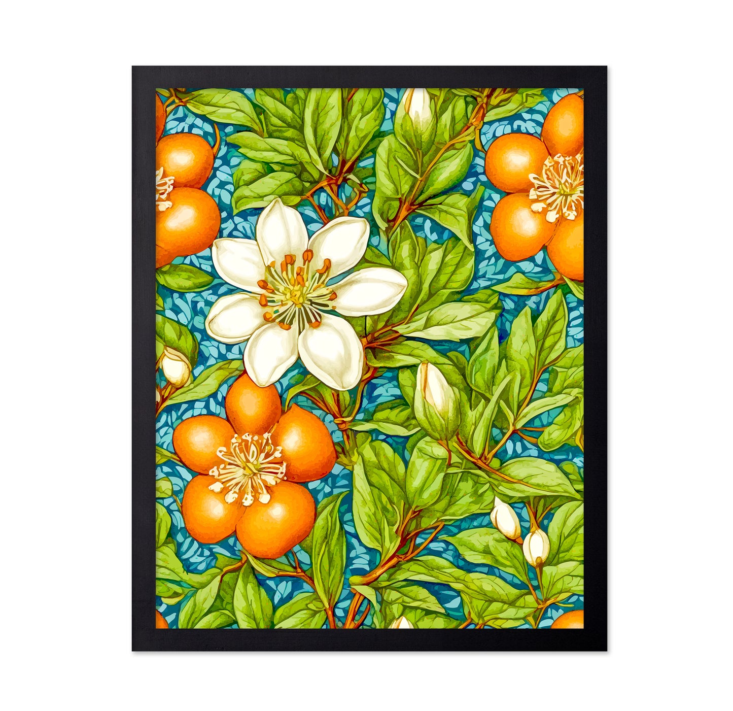 Citrus Blossom Pattern No2