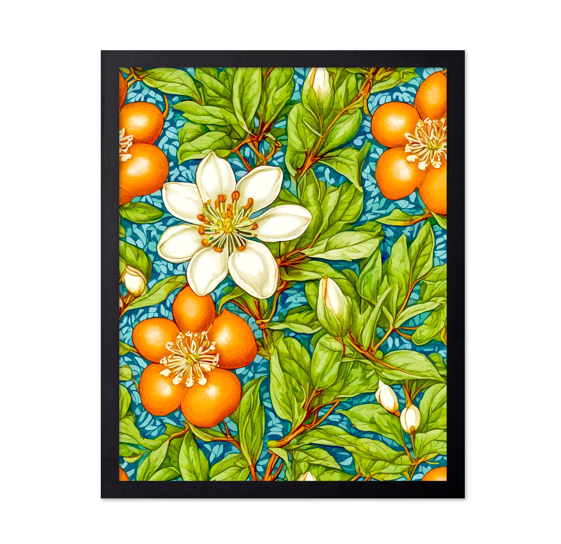 Citrus Blossom Pattern No2