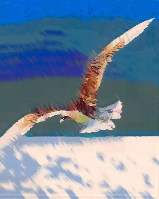 Flying Bird Abstract