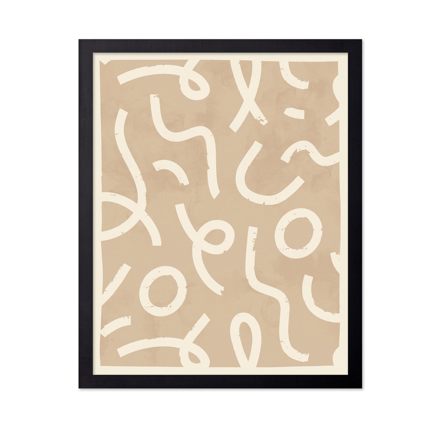 Neutral Abstract Shapes No3