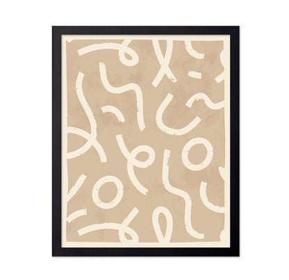 Neutral Abstract Shapes No3