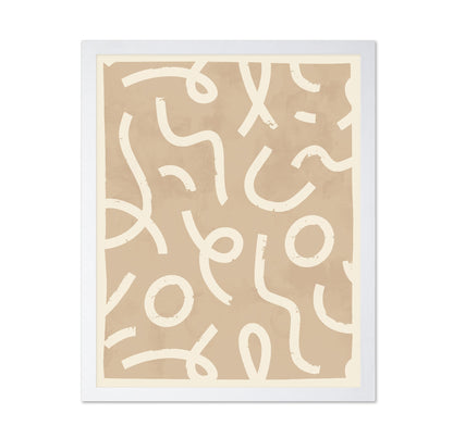 Neutral Abstract Shapes No3