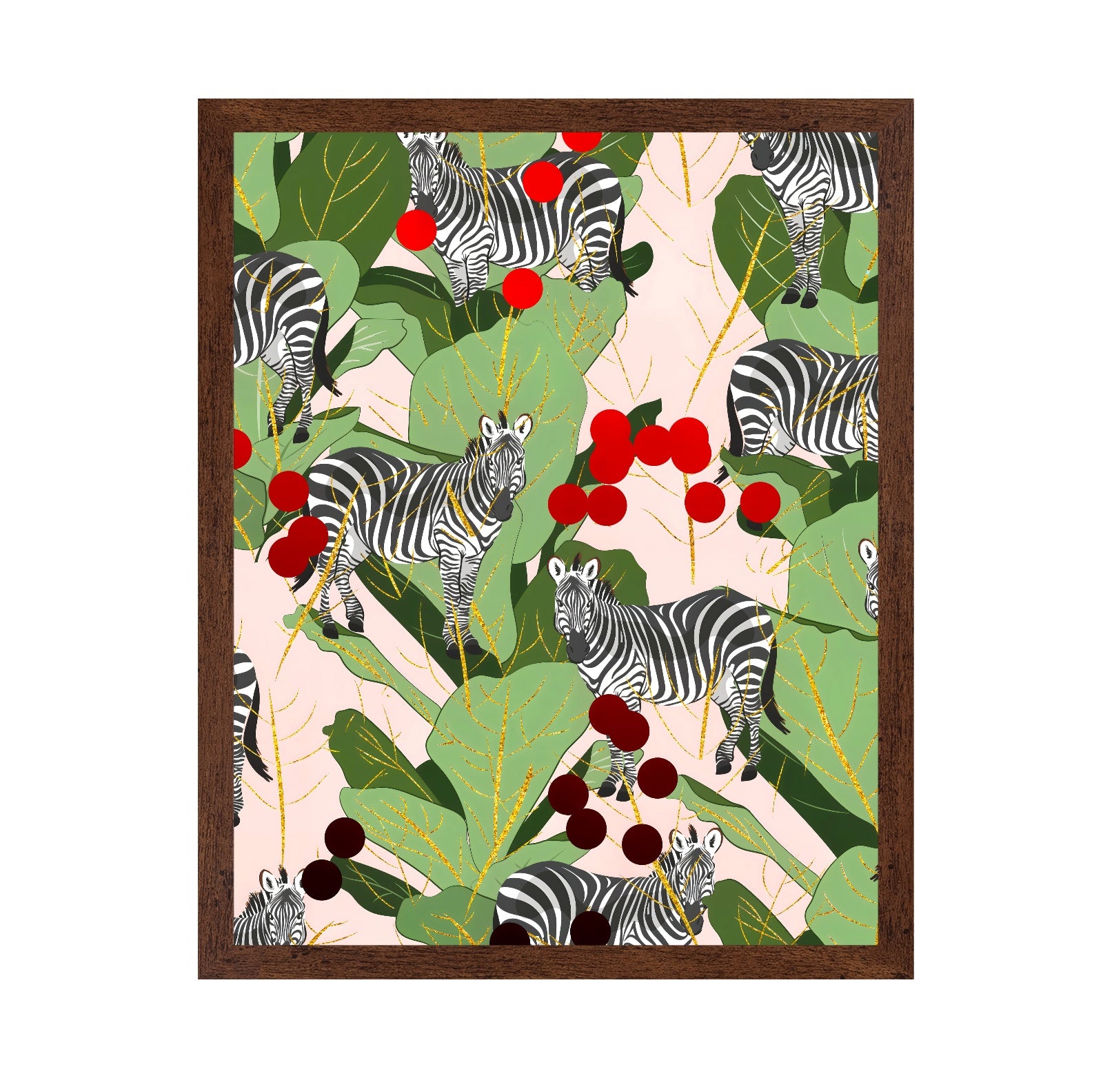 Zebra Jungle Pattern
