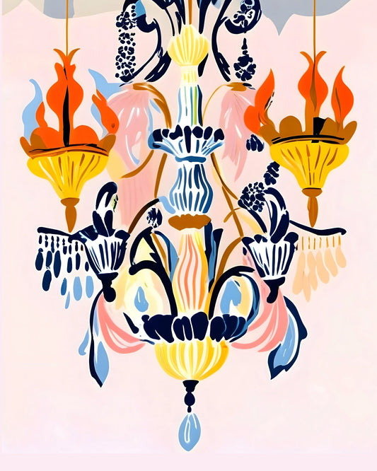 Decorative Chandelier Art