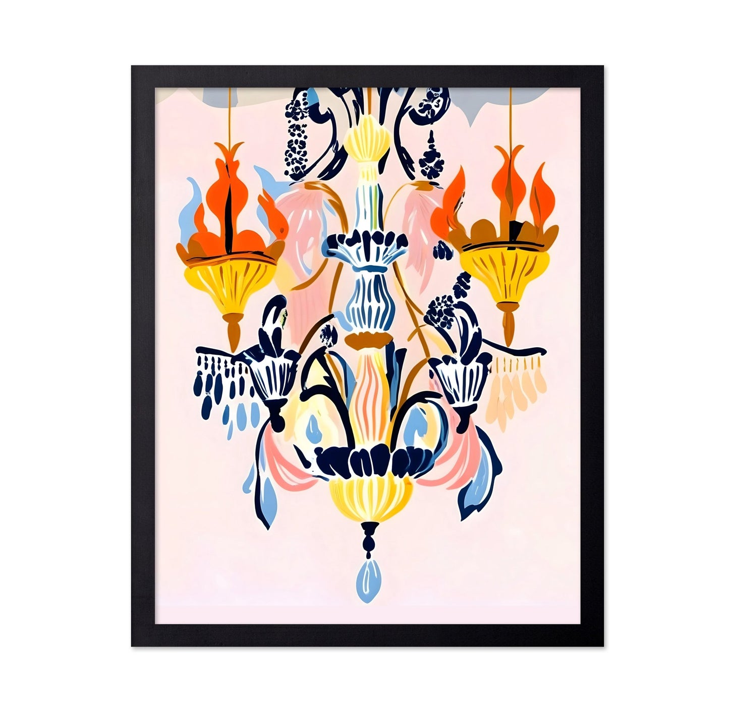 Decorative Chandelier Art
