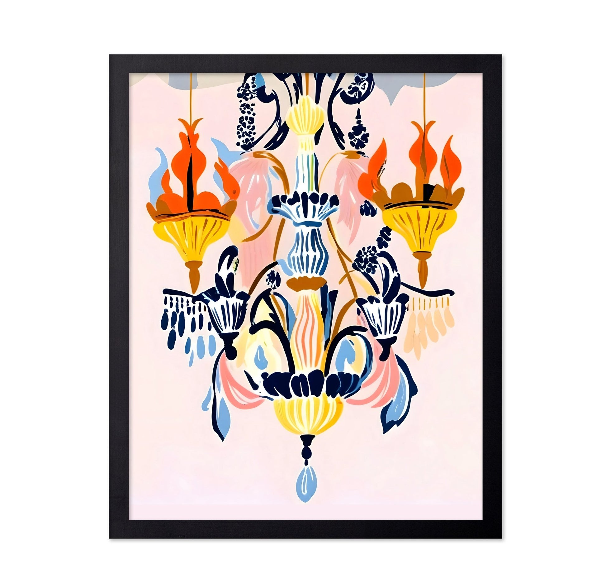 Decorative Chandelier Art