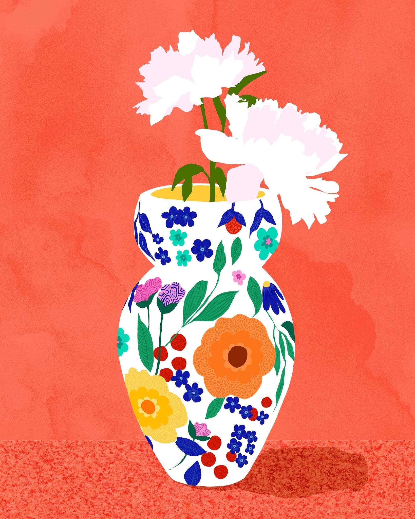 Decorative Floral Vase No1