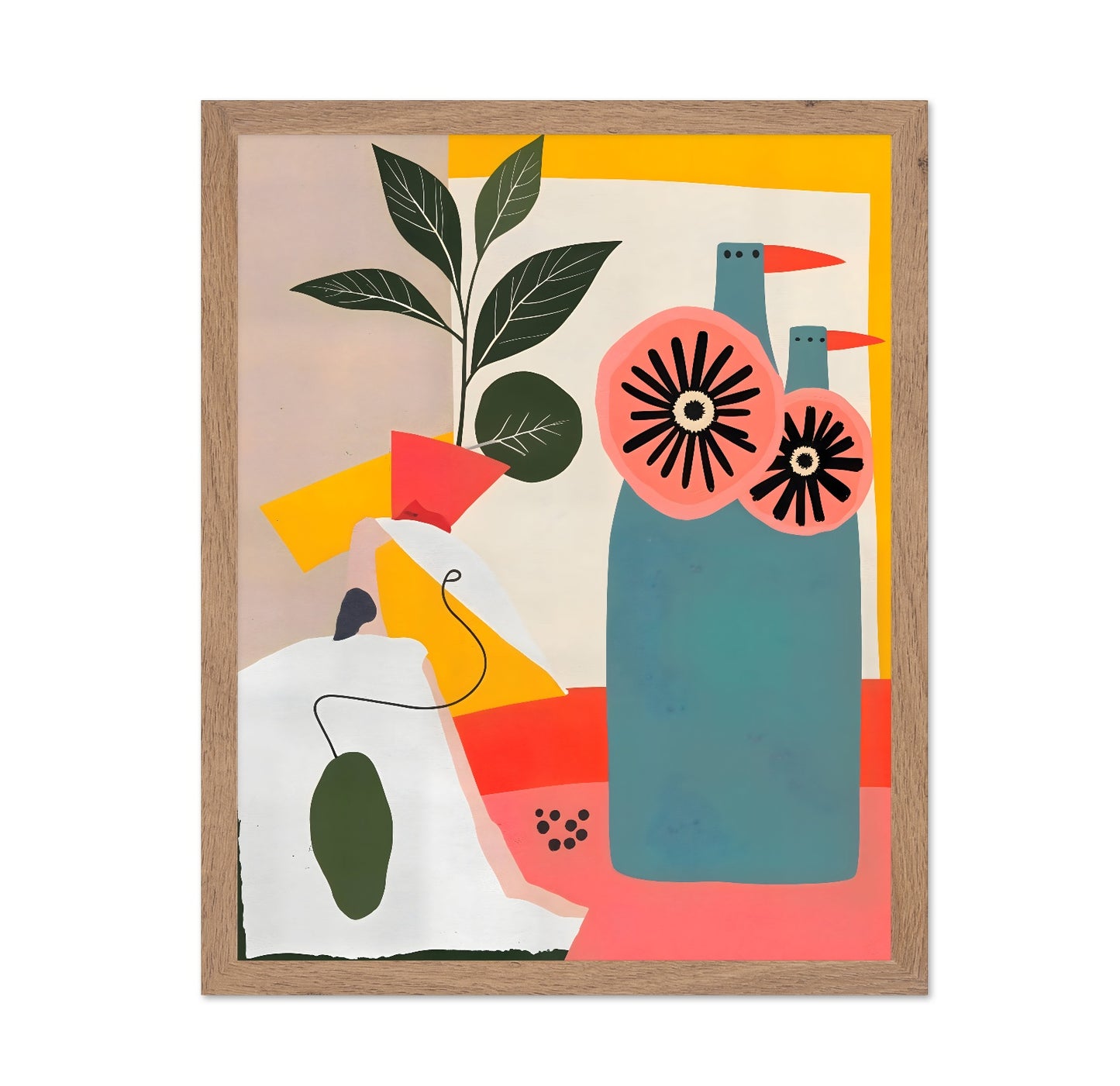 Modern Floral Still Life No1