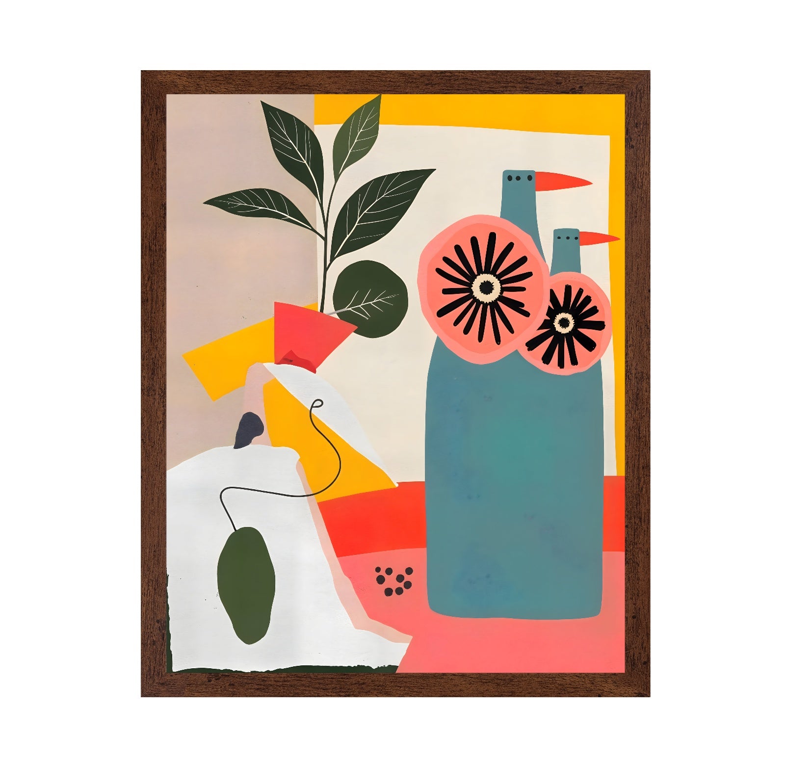 Modern Floral Still Life No1