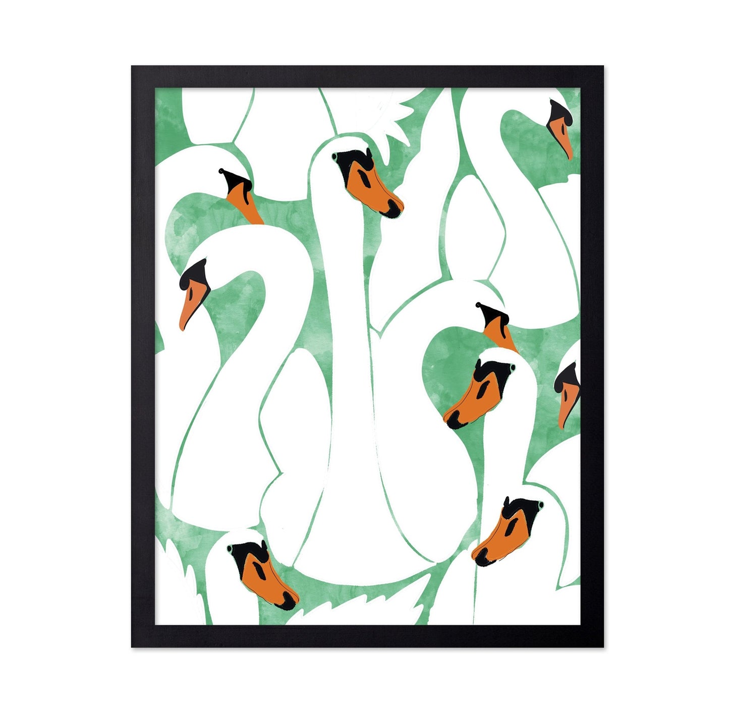 Swan Pattern Design