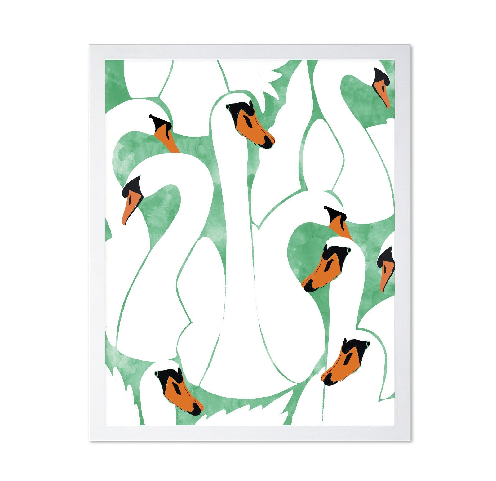 Swan Pattern Design