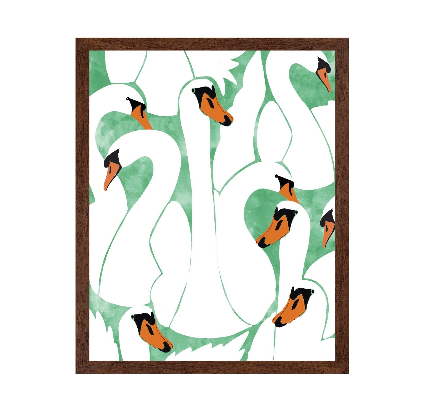 Swan Pattern Design