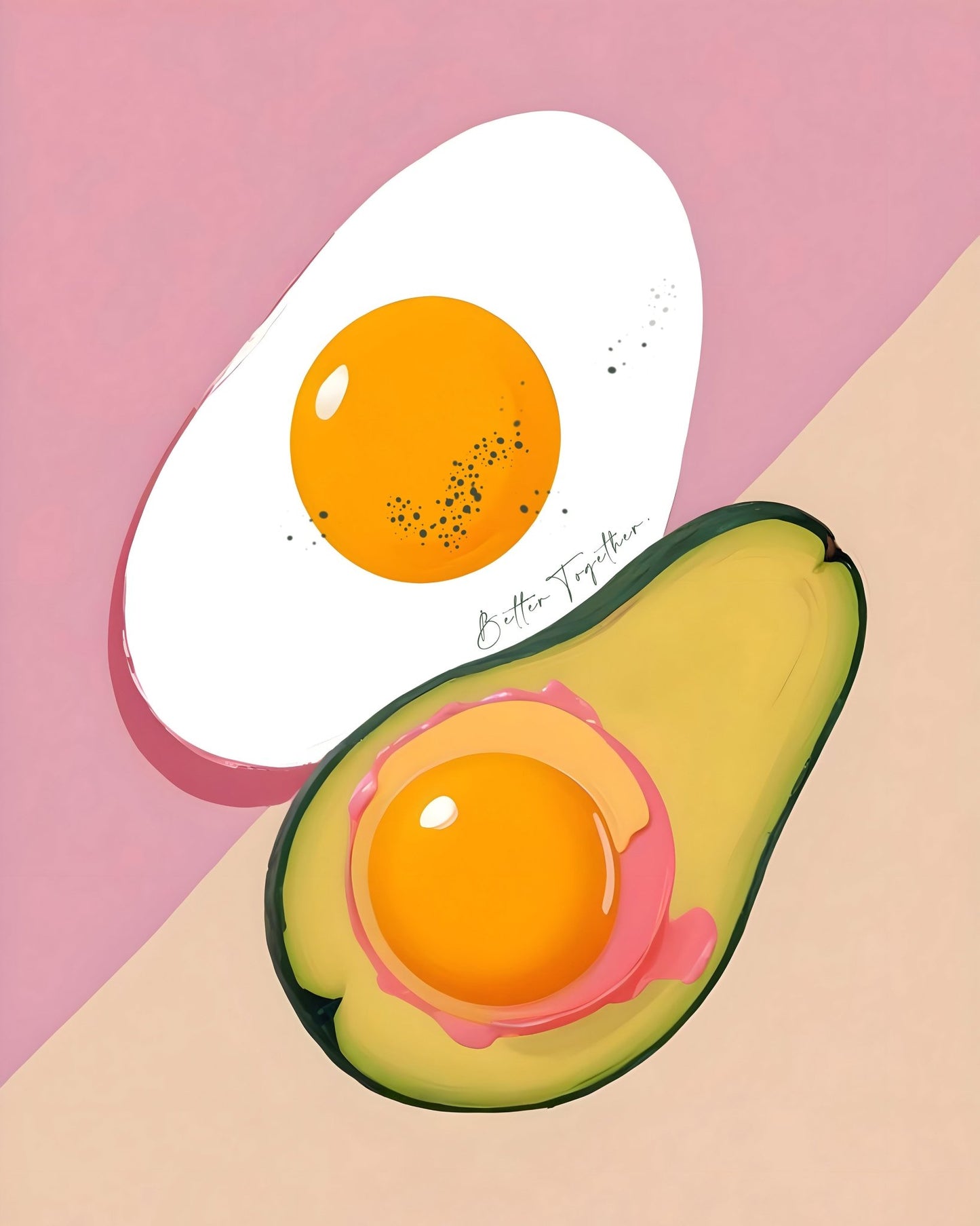Avocado Egg Duo