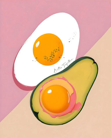 Avocado Egg Duo
