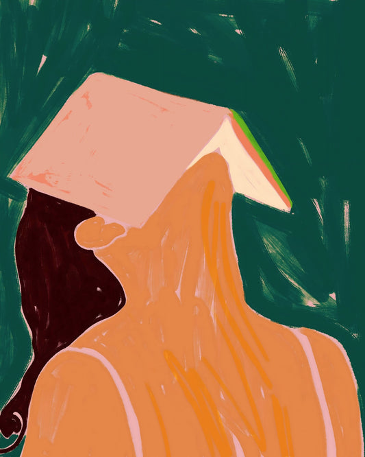 Book Cover Portrait