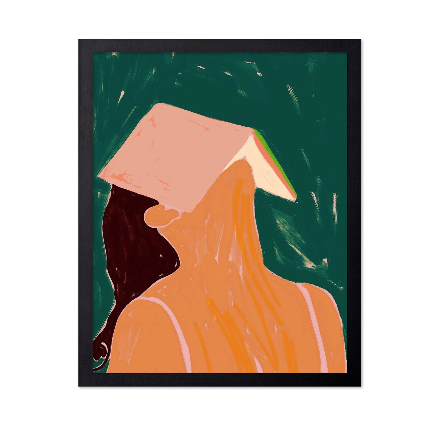 Book Cover Portrait