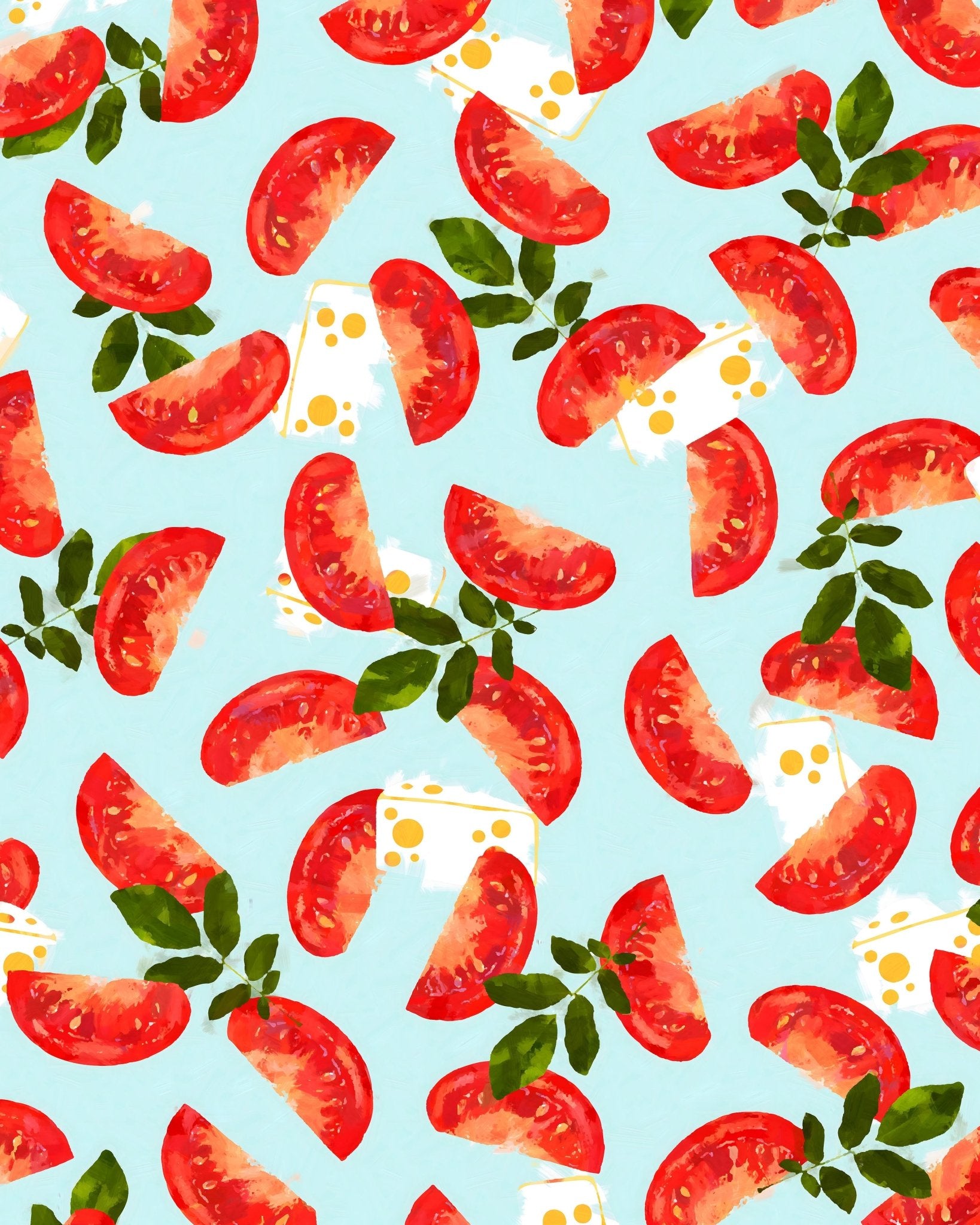 Tomato Basil Pattern