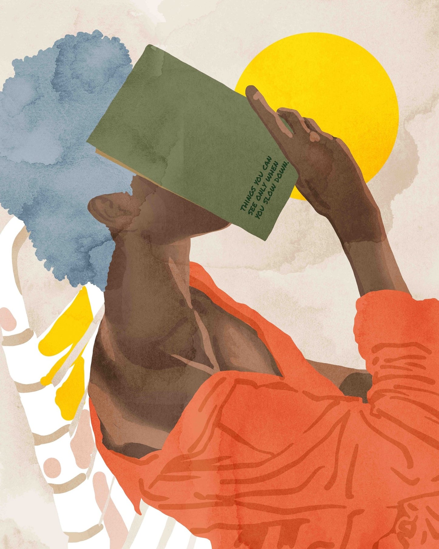 Woman Reading Book No2