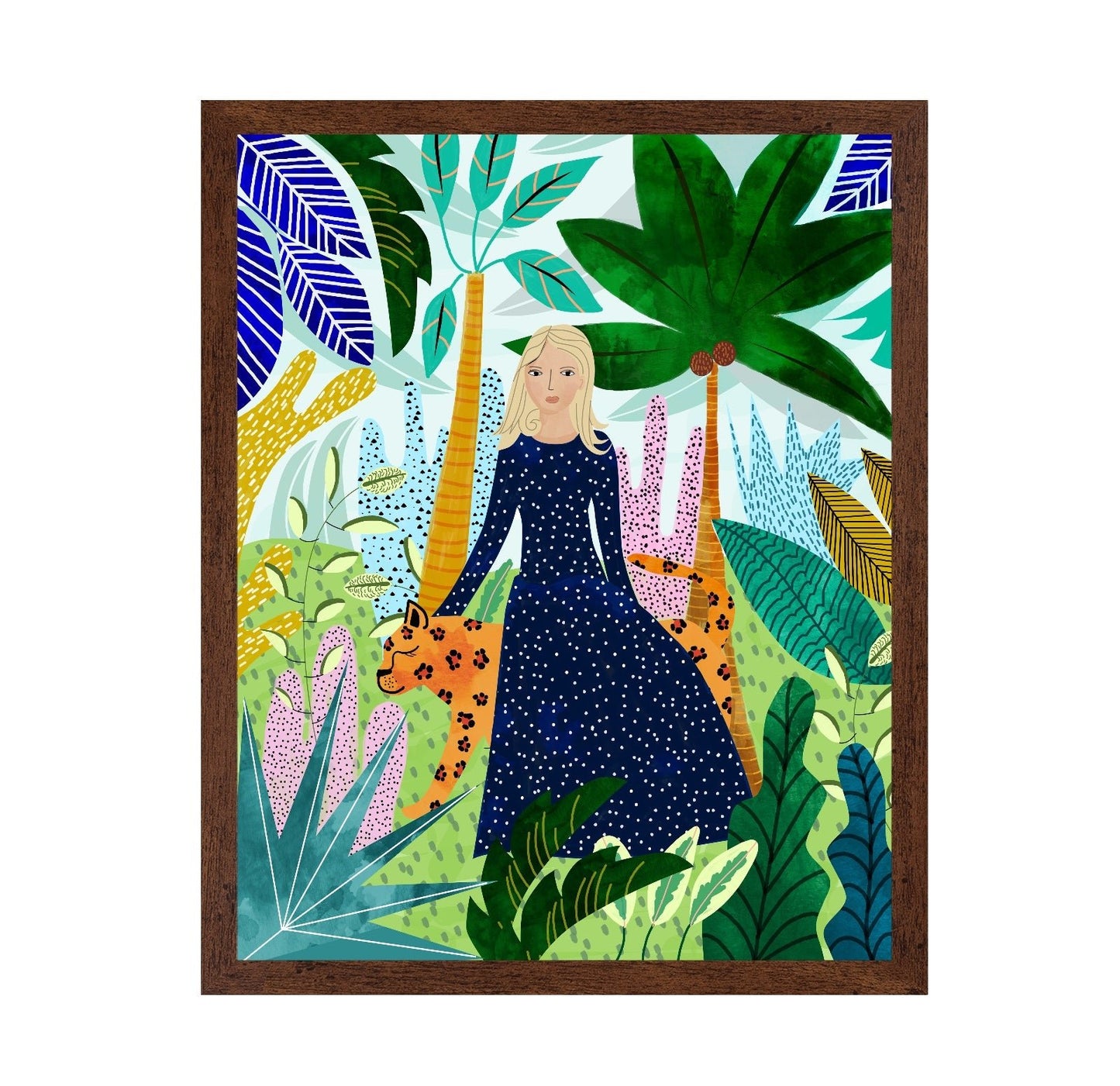 Woman Jungle Leopard