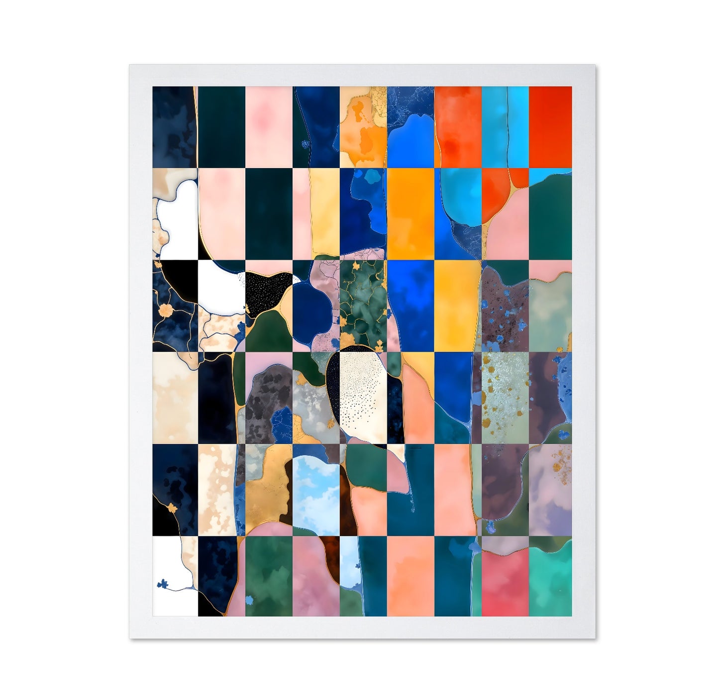 Color Block Mosaic No2