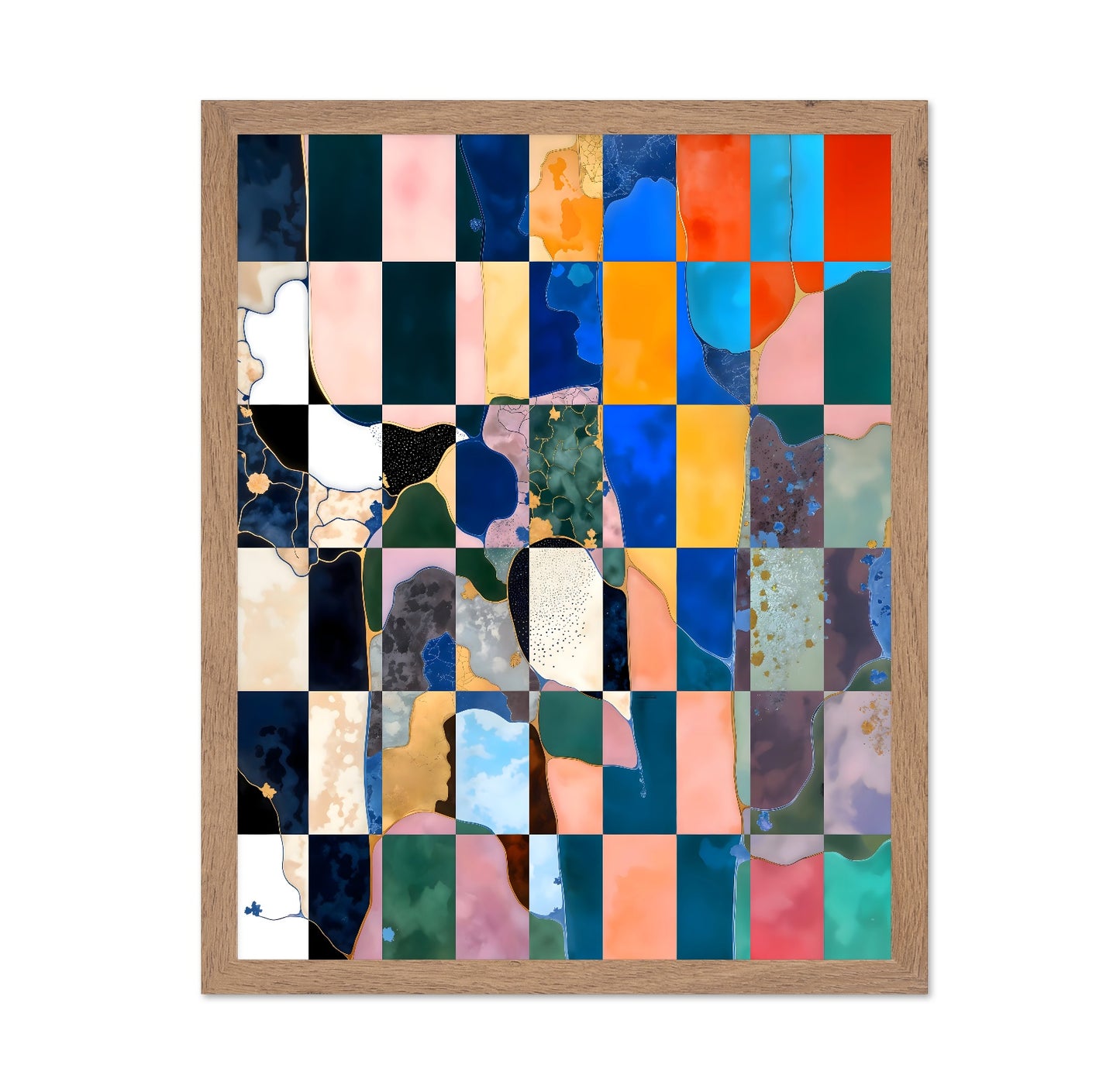 Color Block Mosaic No2