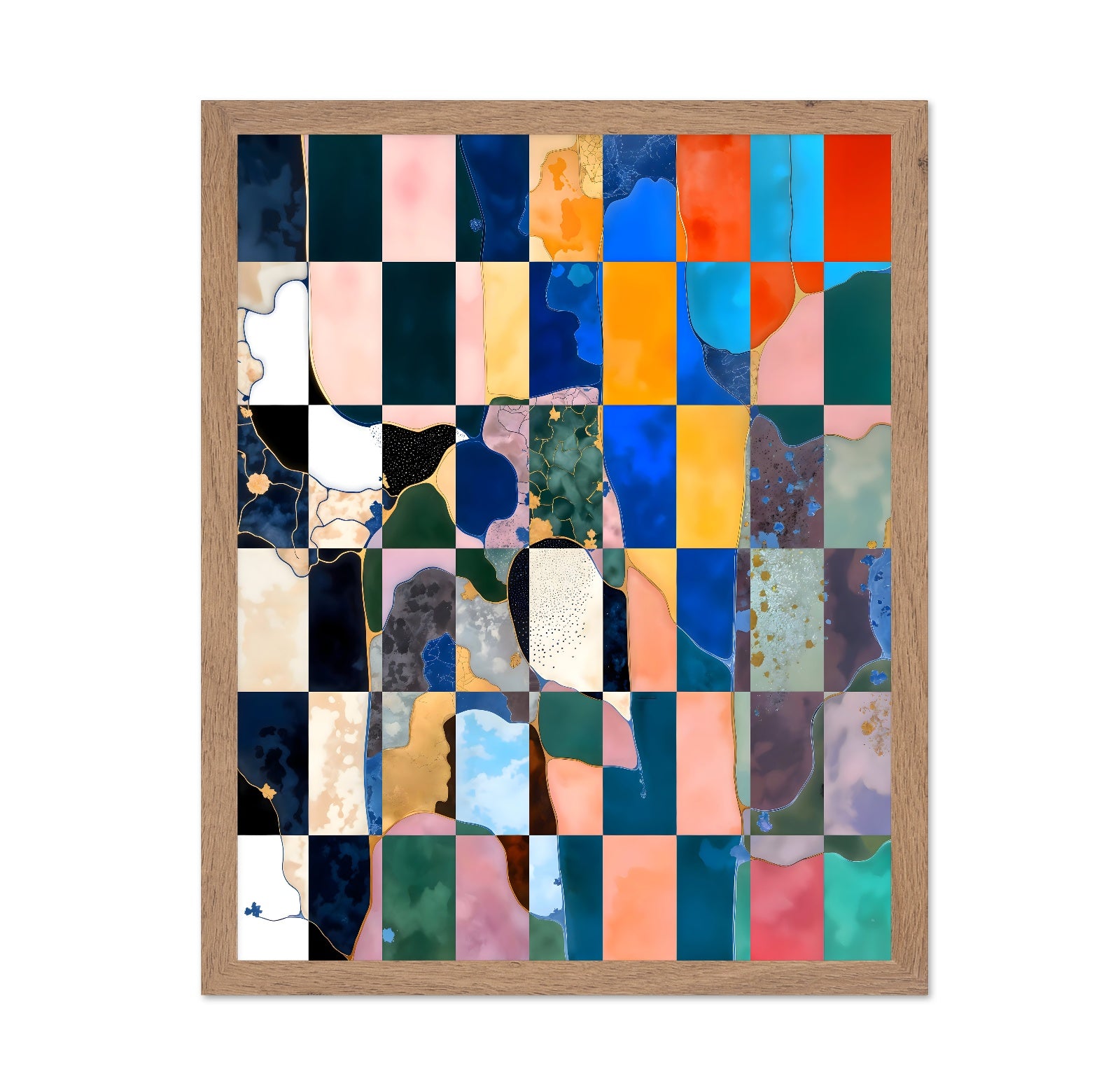 Color Block Mosaic No2