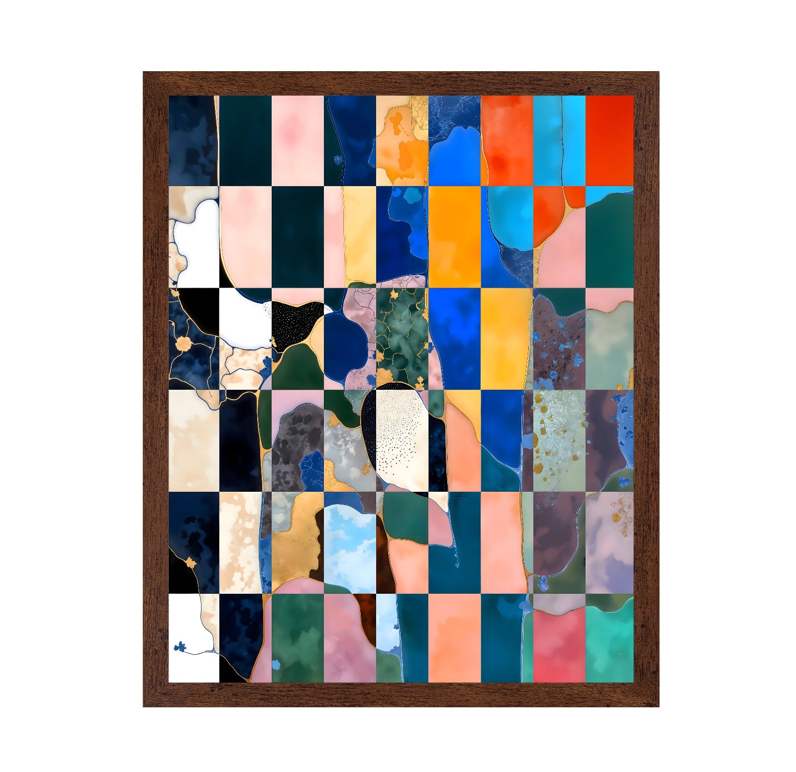 Color Block Mosaic No2