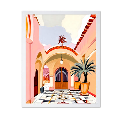 Pastel Archway Oasis