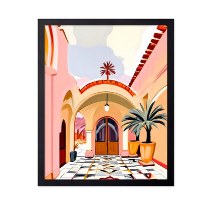Pastel Archway Oasis