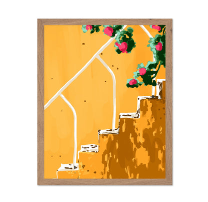 Sunlit Stair Bloom
