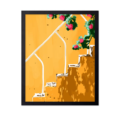 Sunlit Stair Bloom