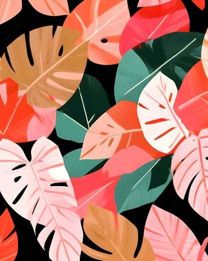 Tropical Leaf Pattern No5