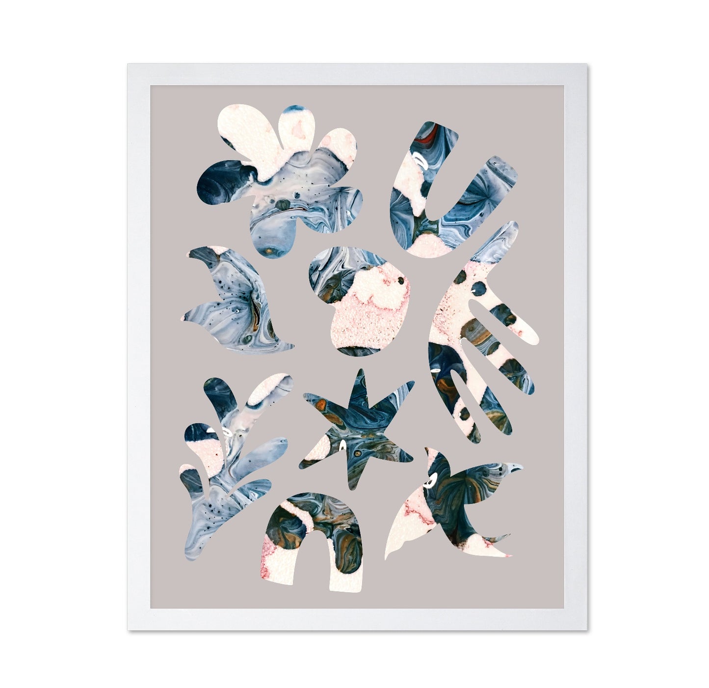 Abstract Organic Shapes No3