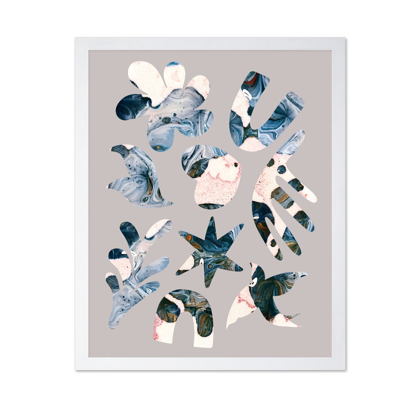 Abstract Organic Shapes No3