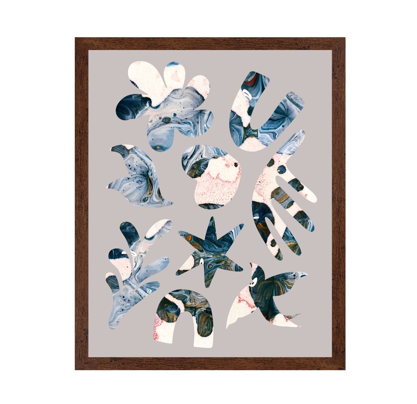 Abstract Organic Shapes No3