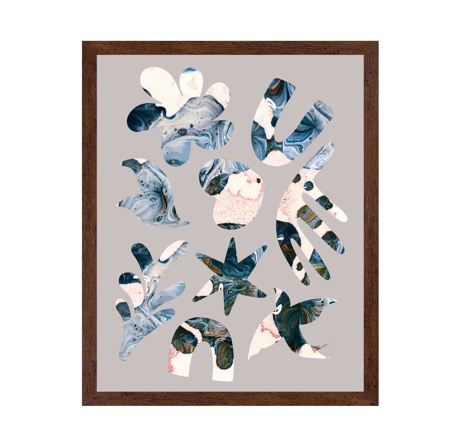 Abstract Organic Shapes No3