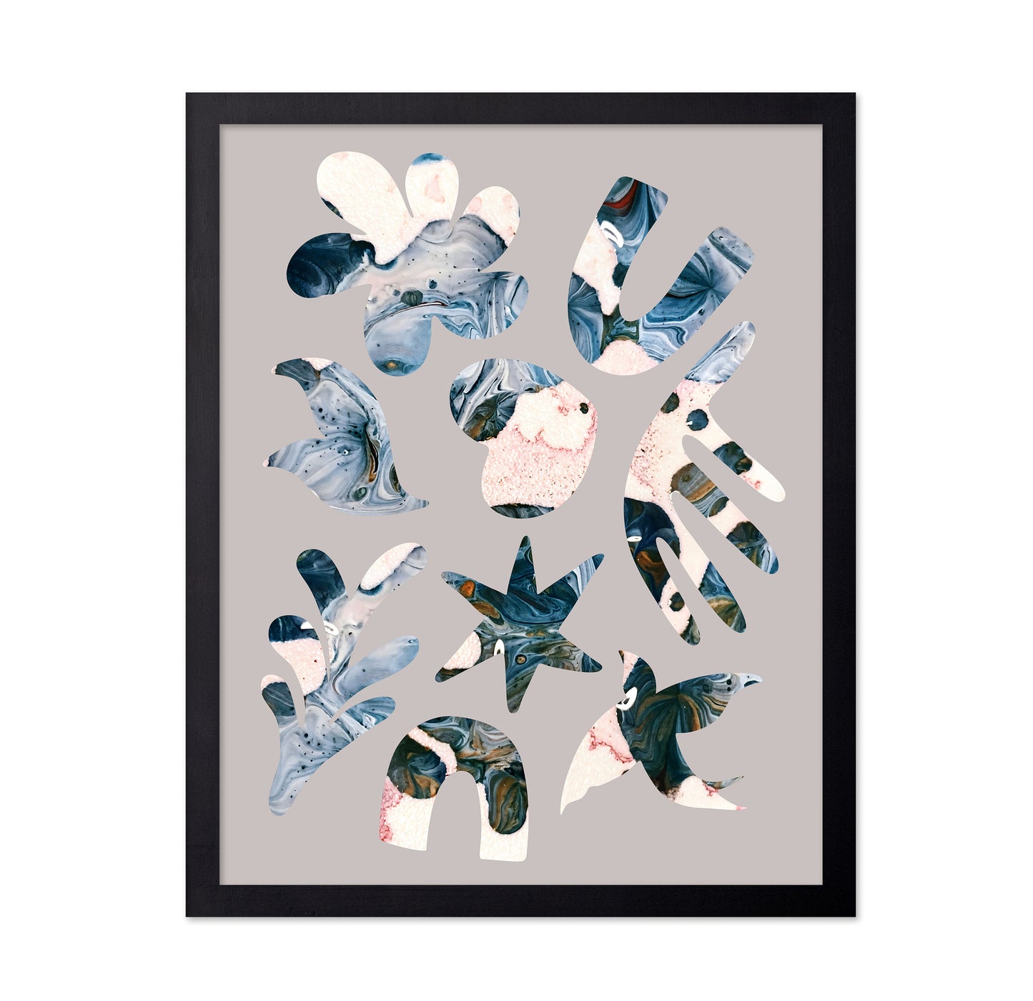 Abstract Organic Shapes No3