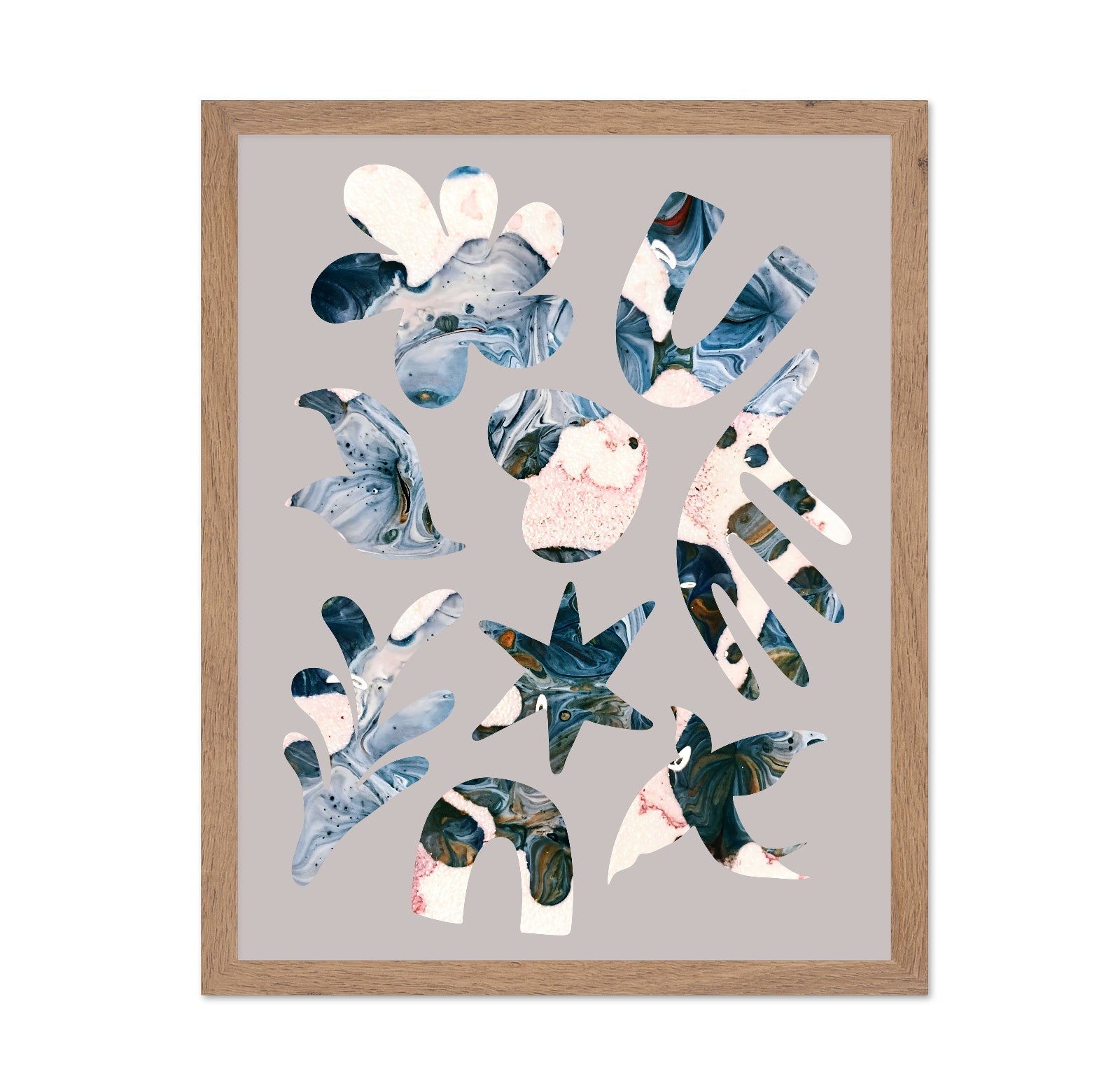 Abstract Organic Shapes No3