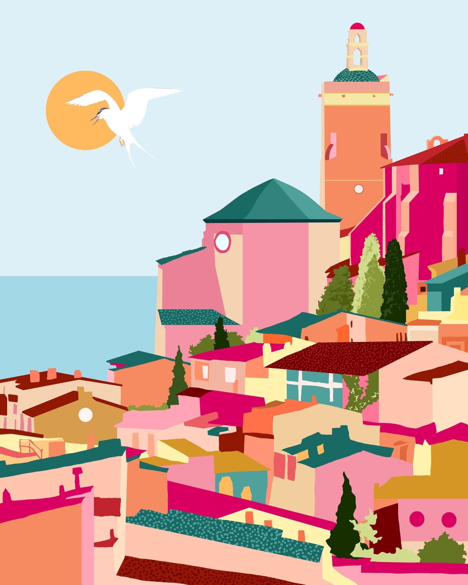 Coastal Village Colors