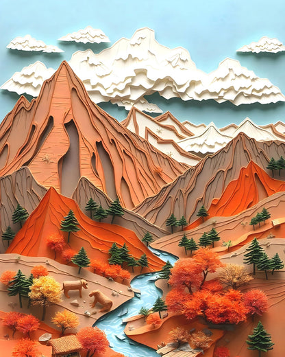 Paper Mountain Valley