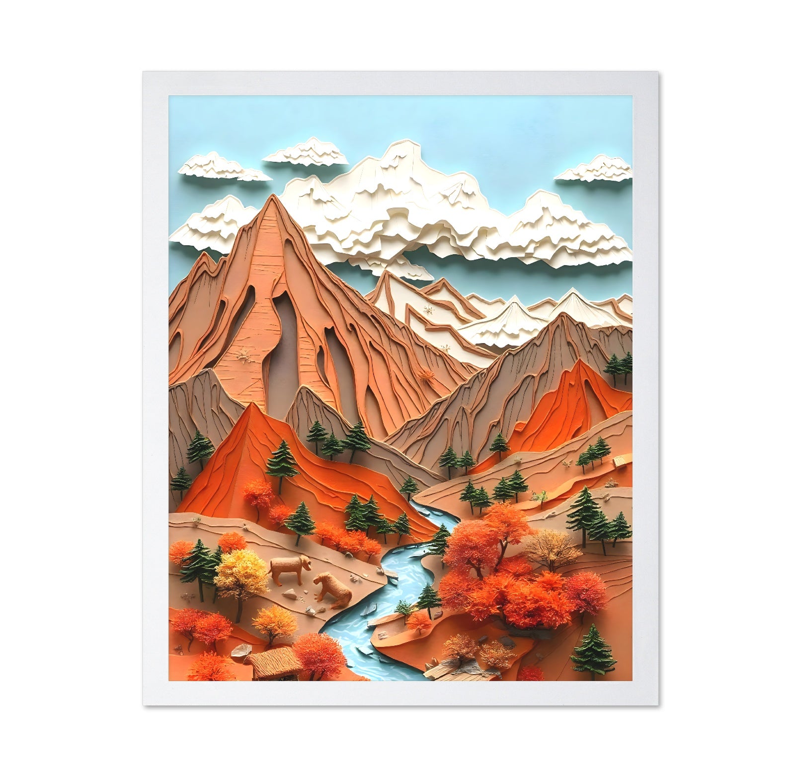 Paper Mountain Valley