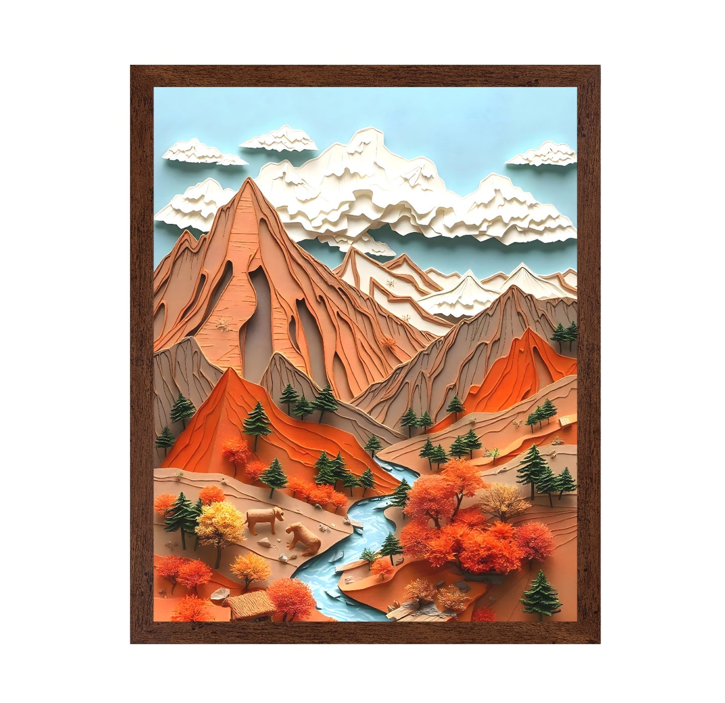 Paper Mountain Valley
