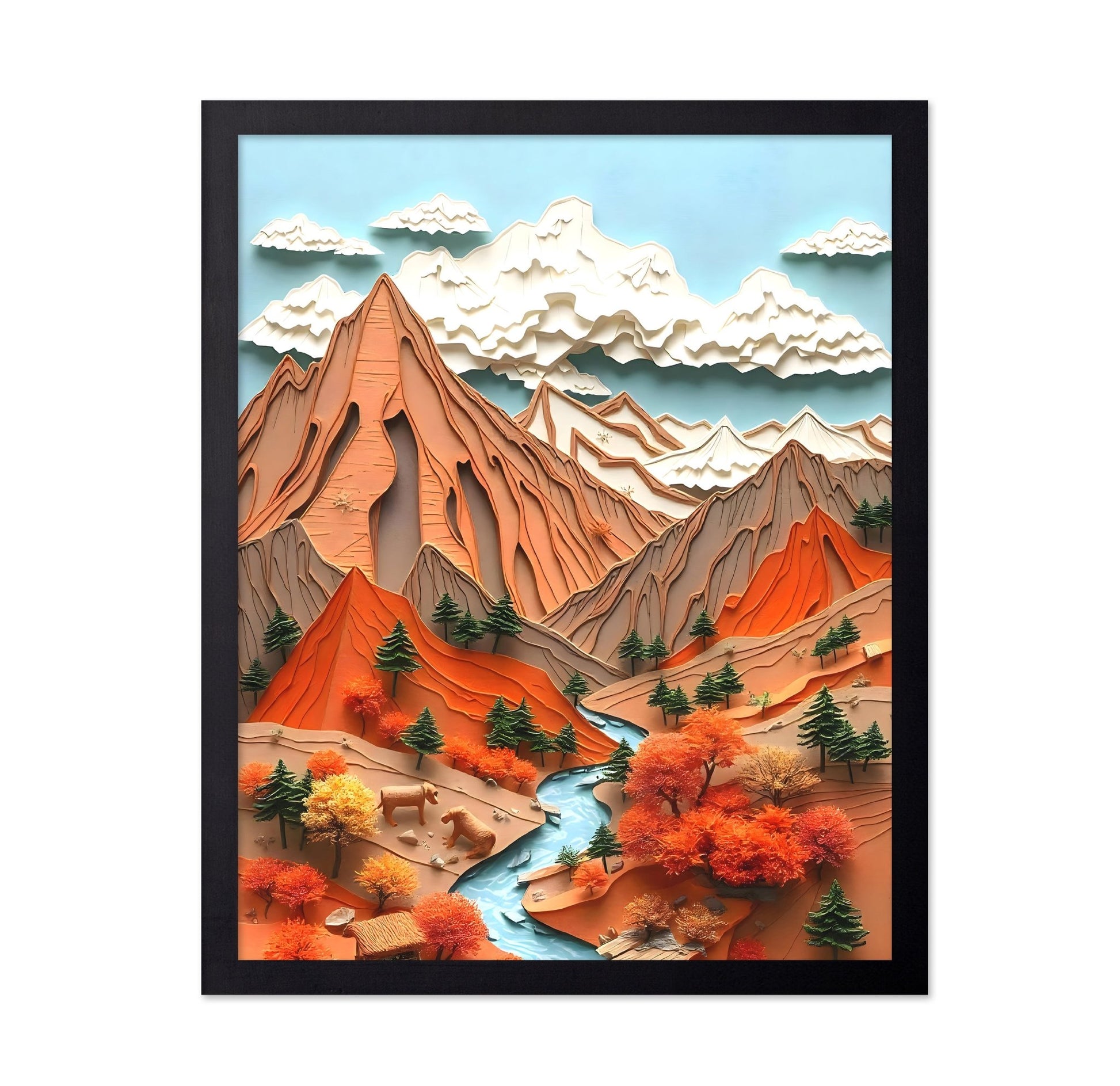 Paper Mountain Valley