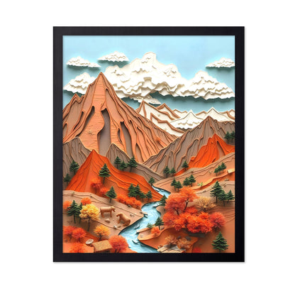 Paper Mountain Valley