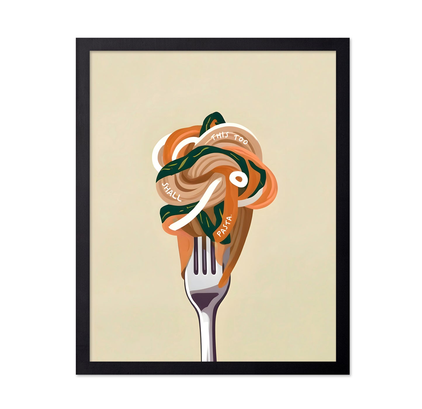 Pasta Quote Fork