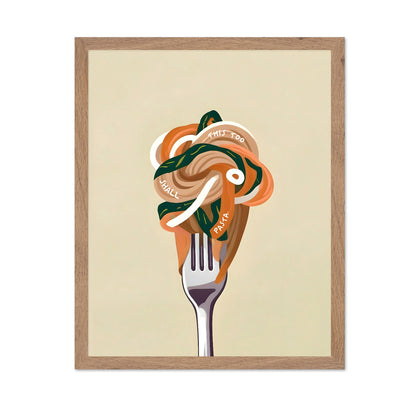 Pasta Quote Fork