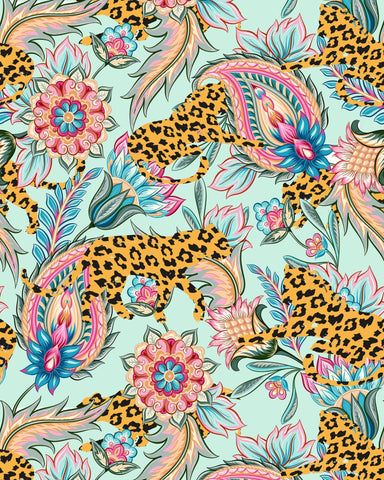 Leopard Floral Pattern No2