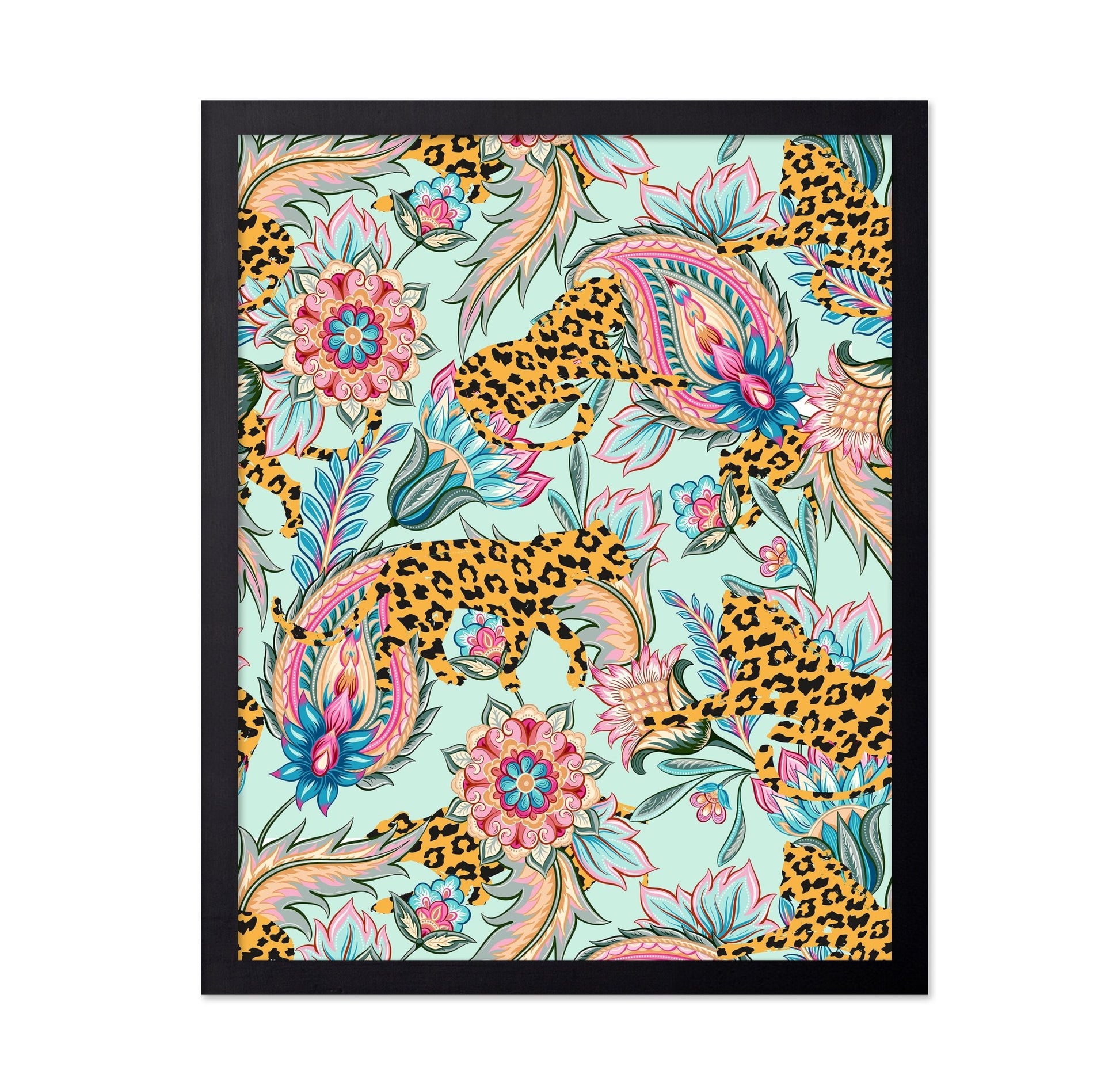 Leopard Floral Pattern No2